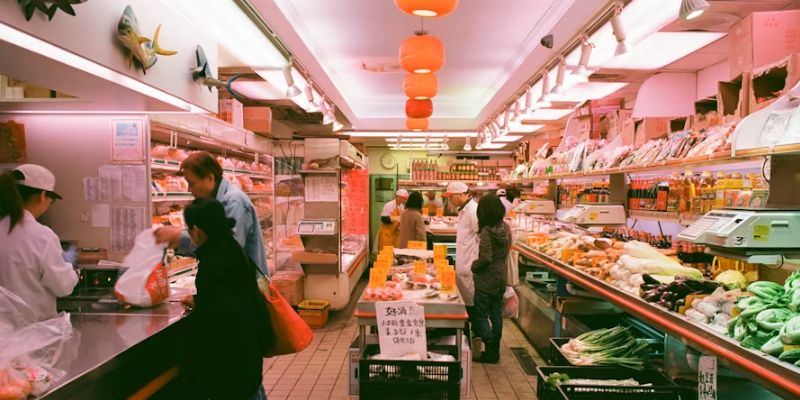 What can you by with EBT in Texas in year (Image By Unsplash) Nguồn: https://unsplash.com/fr/photos/lhomme-se-tient-a-cote-de-lhomme-devant-le-caissier-dans-le-magasin-j04XAuOt45o