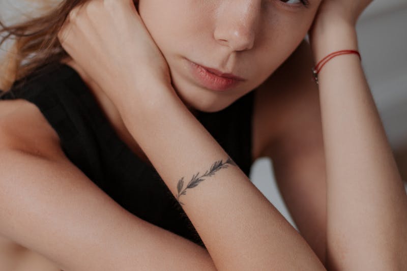mother daughter tattoos small