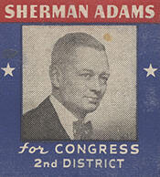 Portrait of Sherman Adams