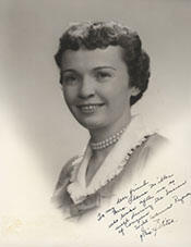 Portrait of Iris Faircloth Blitch