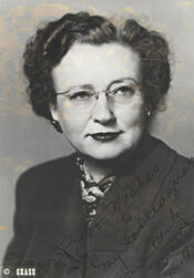 Portrait of Reva Zilpha Beck Bosone