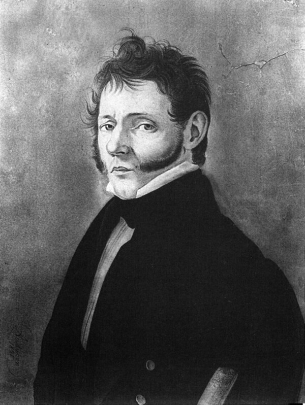 Portrait of Pierre Jean Baptiste Evariste Bossier