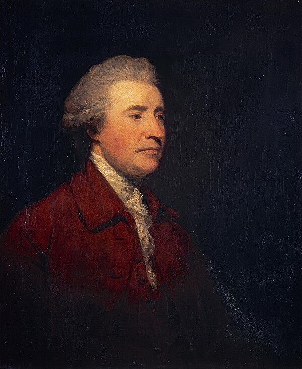 Portrait of Edmund Burke
