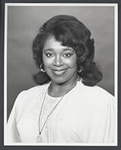 Portrait of Barbara-Rose Collins