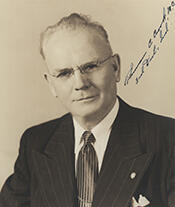 Portrait of Thurman Charles Crook