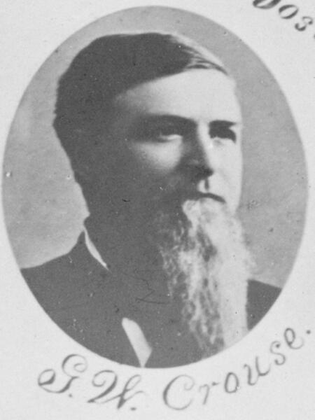 Portrait of George Washington Crouse