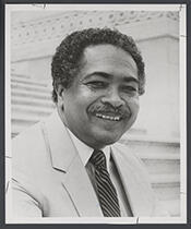 Portrait of Mervyn Malcolm Dymally