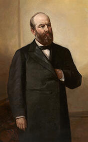 Portrait of James Abram Garfield