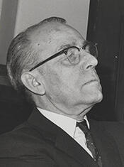 Portrait of Harold Royce Gross