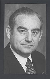 Portrait of Sam Blakeley Hall