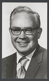 Portrait of Orval Howard Hansen