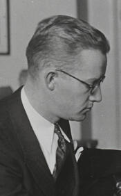 Portrait of Fred Allan Hartley