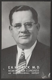 Portrait of Erland Harold Hedrick