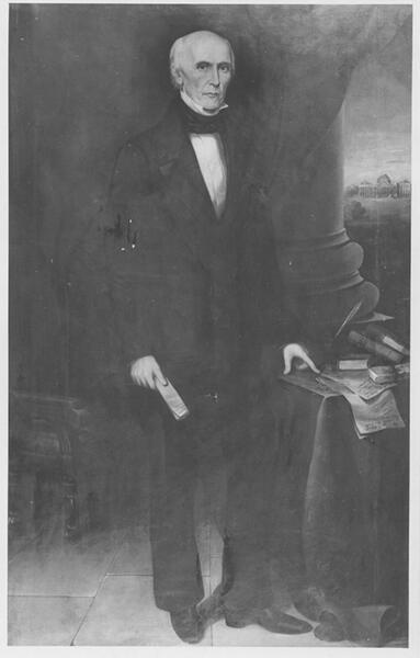 Portrait of Cave Johnson