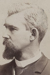 Portrait of Silas Zephaniah Landes