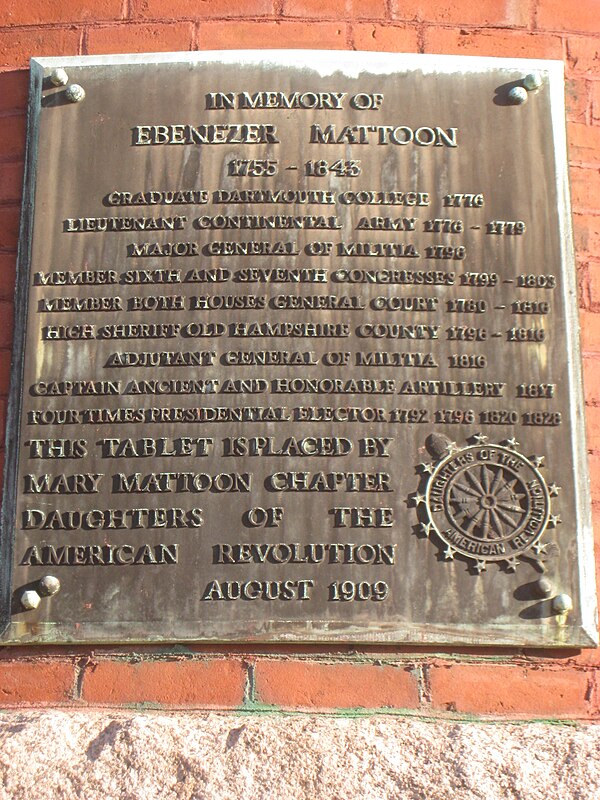 Portrait of Ebenezer Mattoon