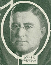 Portrait of Louis Thomas McFadden