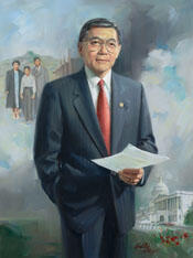 Portrait of Norman Yoshio Mineta