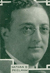 Portrait of Nathan David Perlman