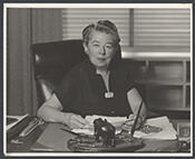 Portrait of Louise Goff Reece