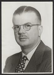 Portrait of Gordon Harry Scherer