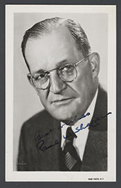 Portrait of Paul Werntz Shafer