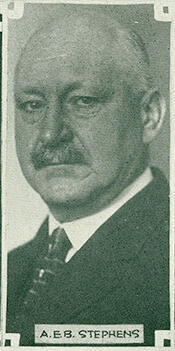 Portrait of Ambrose Everett Burnside Stephens