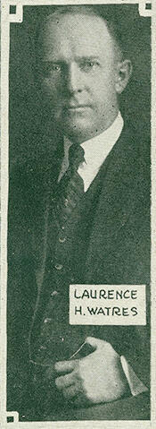 Portrait of Laurence Hawley Watres