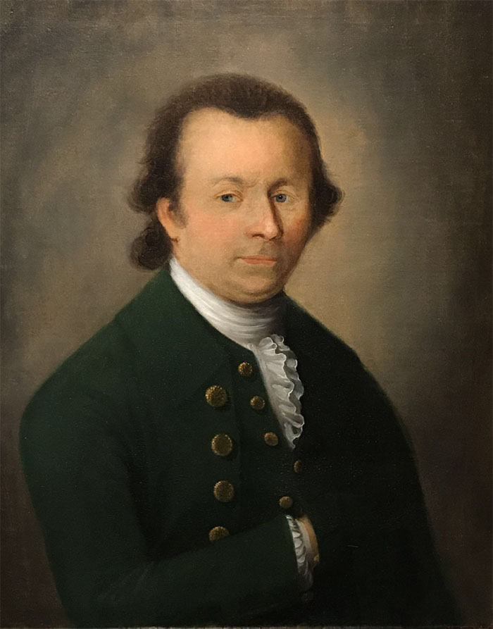 Portrait of Button Gwinnett