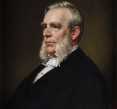 Portrait of Edwin Denison Morgan