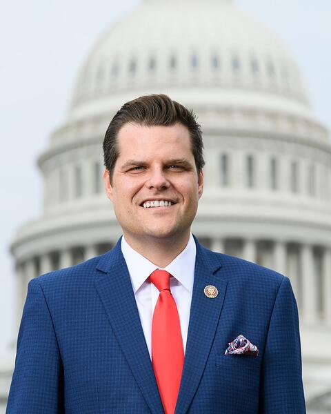 Portrait of Matt Gaetz