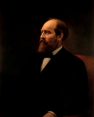 Portrait of James A. Garfield