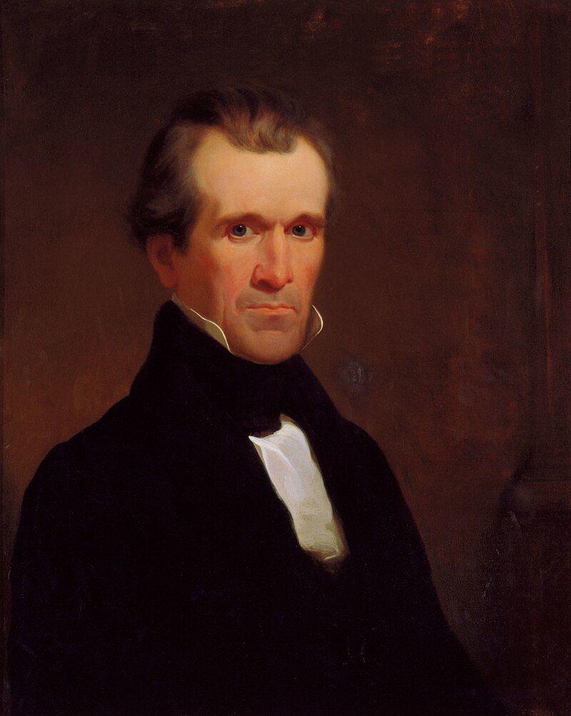 Portrait of James Knox Polk