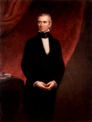 Portrait of James K. Polk