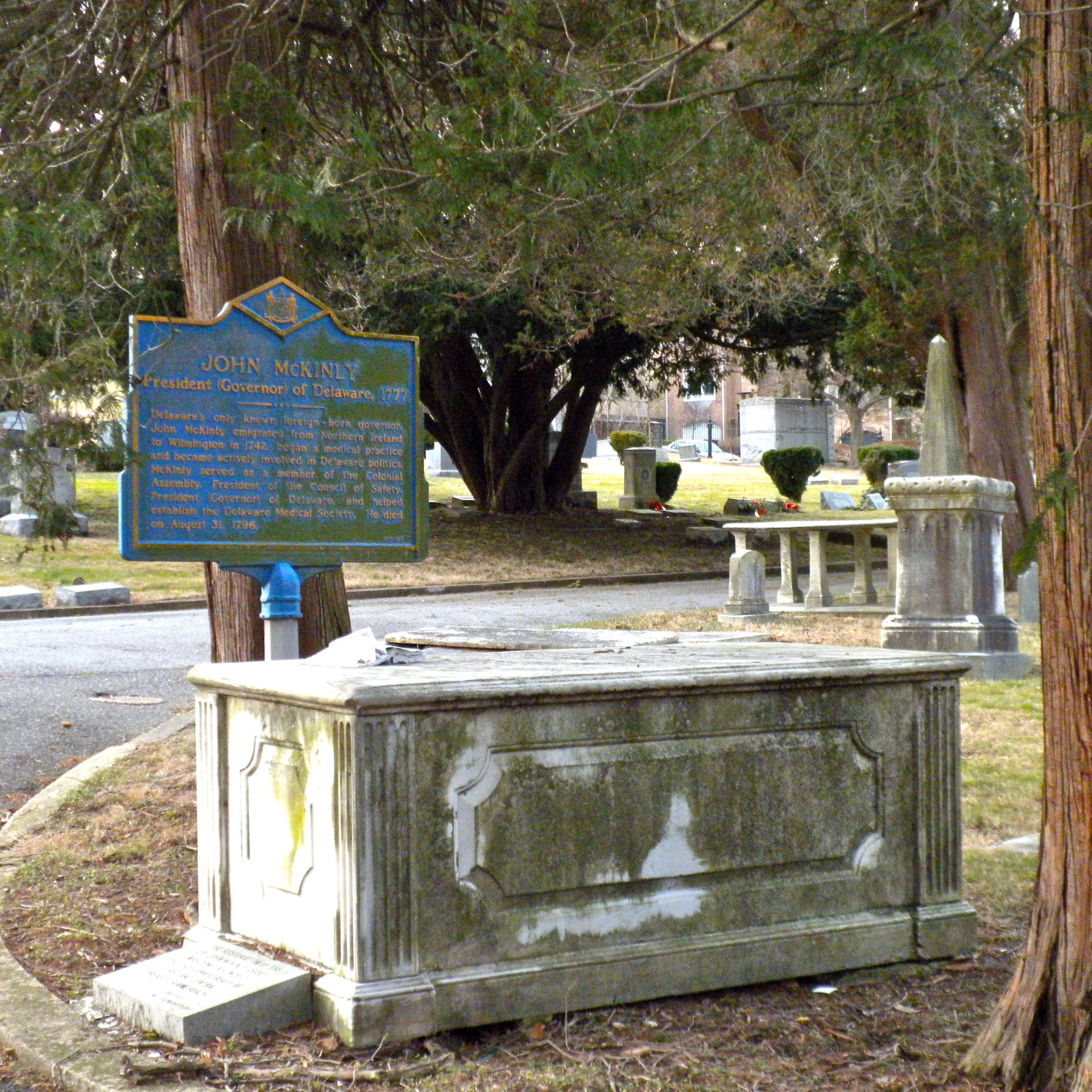 Portrait of John McKinly