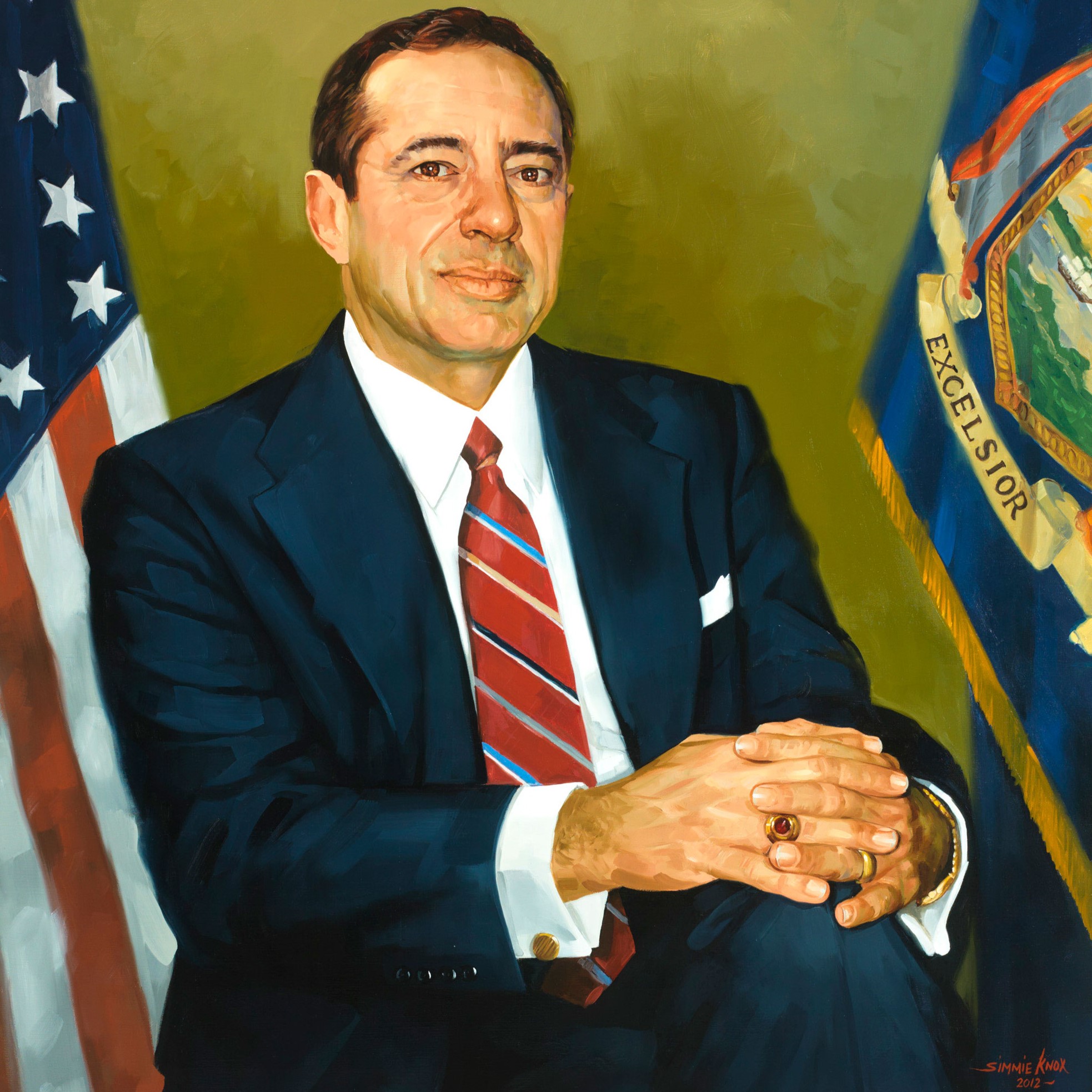Portrait of Mario Matthew Cuomo