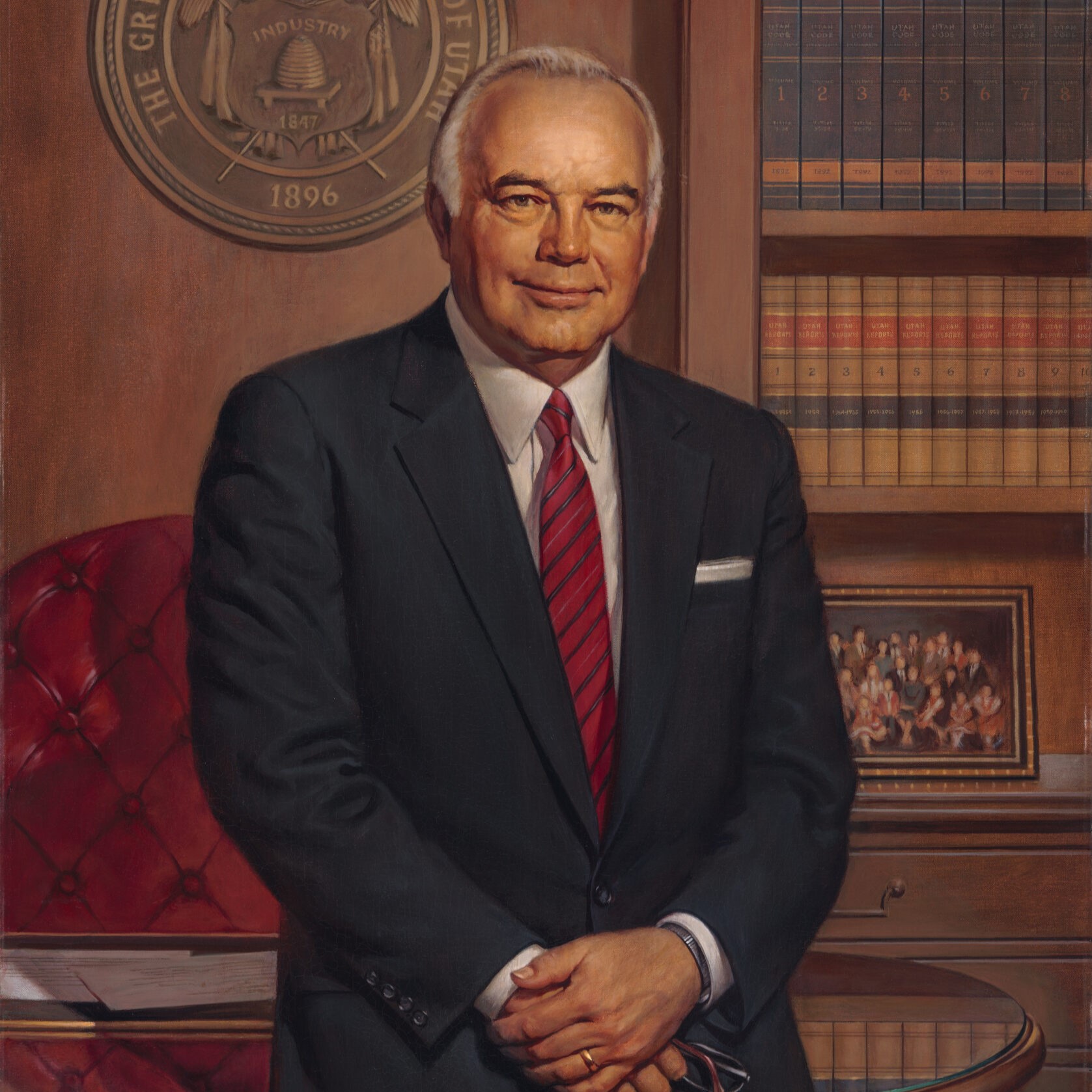 Norman Howard Bangerter portrait