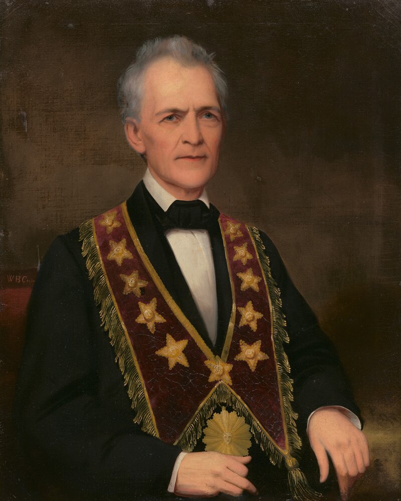 Portrait of Robert Looney Caruthers