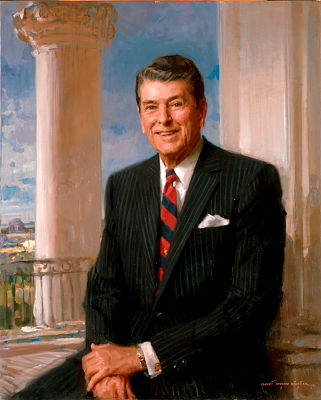 Portrait of Ronald Reagan