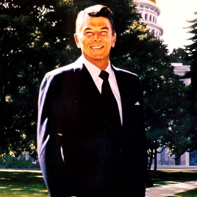 Ronald Wilson Reagan portrait