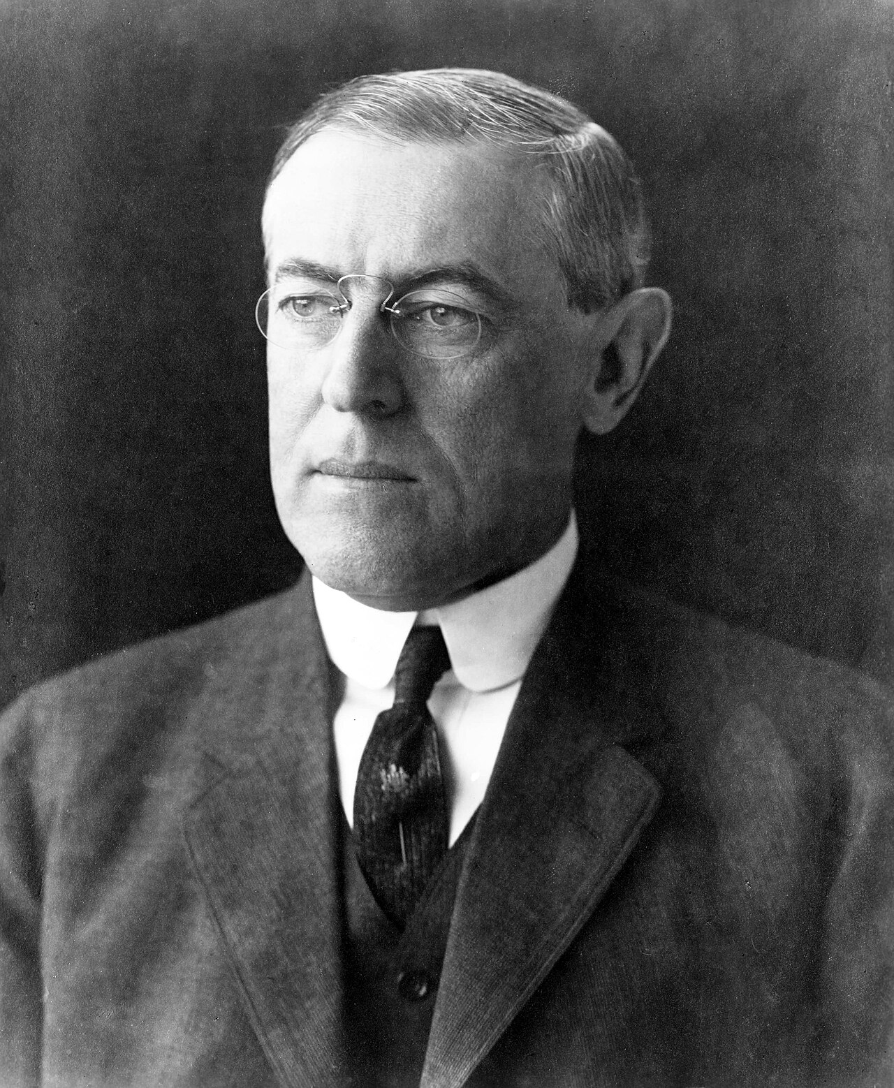 Portrait of Thomas Woodrow Wilson