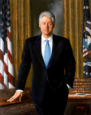 Portrait of William J. Clinton