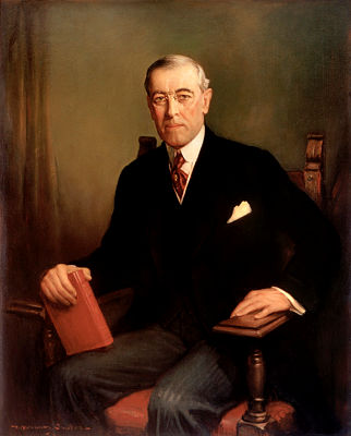 Portrait of Woodrow Wilson