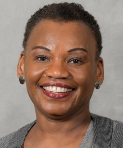 Portrait of Pam Queen