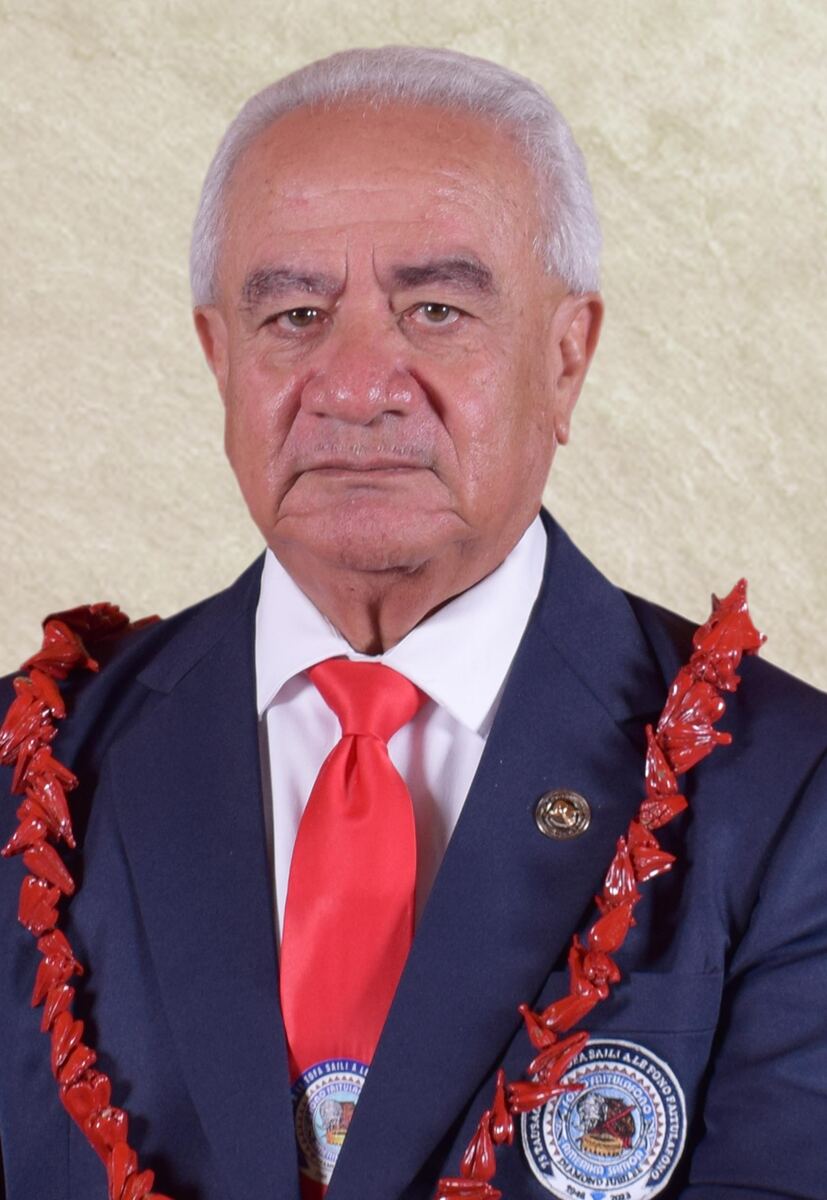 Portrait of Tuana'itau Malaki P. Togiola